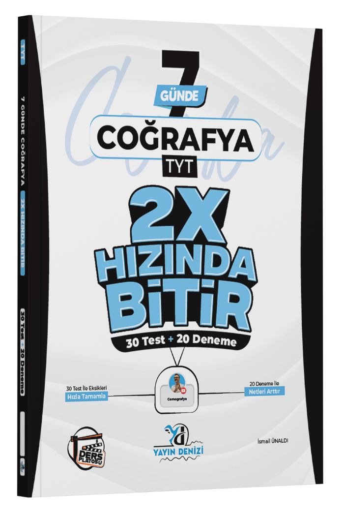 YDENİZİ TYT 2X HIZINDA BİTİR COĞRAFYA - 2026